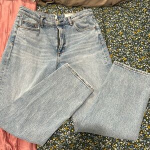 Rag & Bone Harlow Mid Rise Straight Leg Jeans